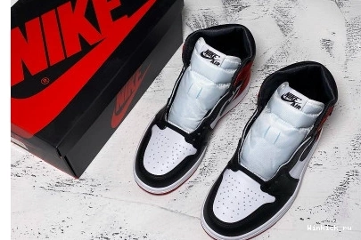 TOE BLACK RETRO - 1 JORDAN HIGH SATIN 0825